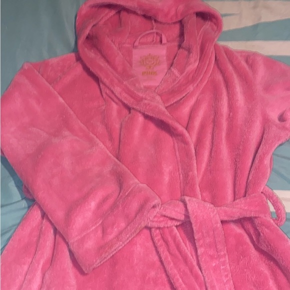 Vintage Pink Victoria’s Secret Robe Y2K Pink Rock Royalty - Picture 2 of 7